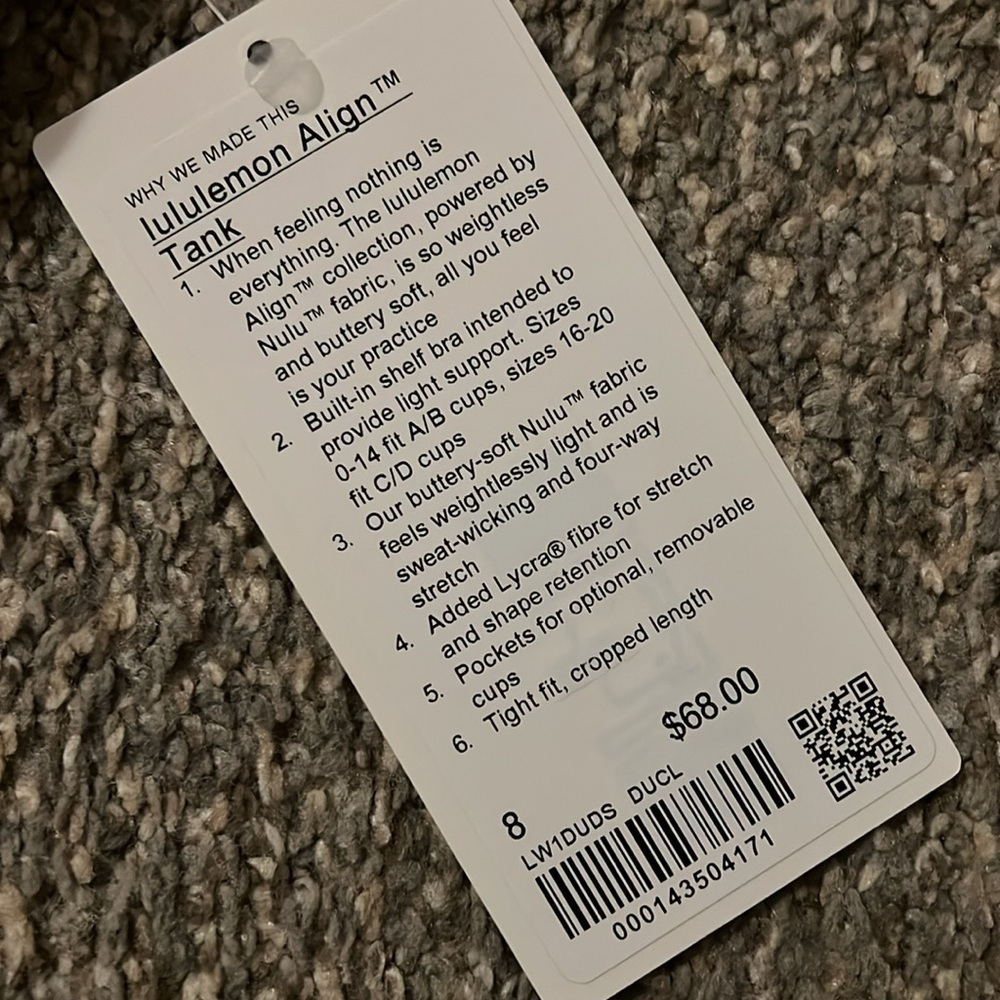 Lululemon align tank top. 8 - Picture 3 of 7